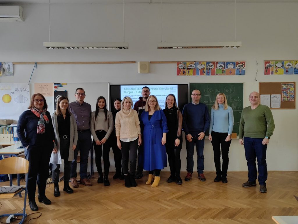 Third transnational meeting participants in Ljubljana